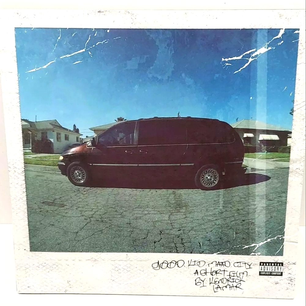 Good Kid, M.A.A.D City by Kendrick Lamar (Record, 2012) 2 Disc Clear Color Vinyl